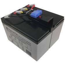 APC RBC48 Replacement Cartridge w/ 2 x 12V 7.5Ah F2 SLA AGM SigmasTek Batteries picture