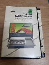 24 BASIC Programs Cassette, Manual And Reference Guide For TI-99/4A  Computer picture