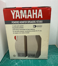 Yamaha YST-M10 Powered Monitor Speakers Magnetically Shielded 2.0 Wired Gray NEW picture
