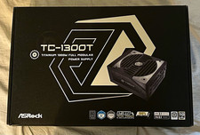 ASRock TC-1300T 1300W 80 PLUS Titanium Full Modular ATX PSU PCIe 5.1 picture
