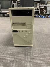 Vintage Baby AT Computer Tower Case with Floppy/PSU - READ picture