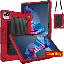 Case for Moderness 10.1 Tablet, Shockproof Kids Cover, Red/Black Color picture
