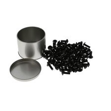 10-32 Rack Screws, Black 100-Pack picture