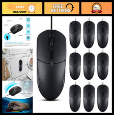 20 PCS USB Wired Computer Mouse 1000 DPI, Noiseless 3-Button Mice for Office & H picture
