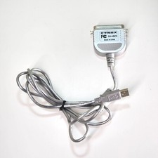 DYNEX USB to Parallel Adapter Cable 6 FT USB 2.0 Model DX-UBPC picture