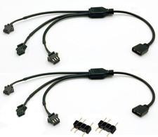 1-To-3 ARGB Splitter Cable, 5V 3-Pin Female to JST SM 3Pin Female, Digital picture