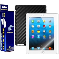 ArmorSuit MilitaryShield Apple iPad 4 Screen Protector + Black Carbon Fiber Skin picture
