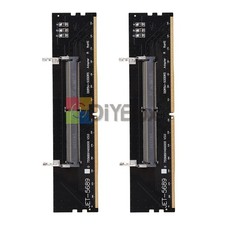2Pack Laptop DDR5 RAM to Desktop Adapter Card Memory Tester SO DIMM to DDR5 NEW picture