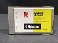 US Robotics Megahertz 56k X2 PCMCIA Modem PC Card with XJACK XJ1560 picture
