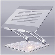 Bling Adjustable Laptop Stand, Portable Laptop Riser, Aluminum Laptop Stand f... picture