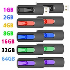 USB 2.0 Memory Stick Flash Thumb Pen Drive PC/Car/1GB 2GB 8GB 16GB 32GB 64GB LOT picture