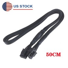 8 PIN to 4+4 - 8 PIN CPU Modular Power Supply Cable For Corsair Type 4 series US picture
