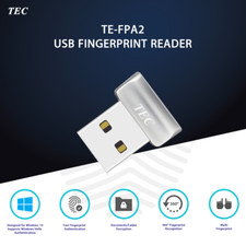 Security Mini USB Fingerprint Reader for Windows 11/10 Hello 360° Touch TE-FPA2 picture