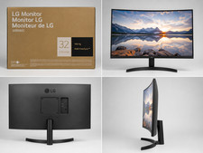 LG 32BR50C-B 32-Inch Curved Full HD 1920x1080 VA Monitor, 100Hz Refresh Rate, picture