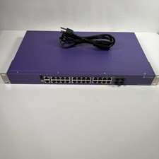 Extreme Networks X440-G2-24P-10GE4 24-Port PoE+ Managed Switch Powers On picture