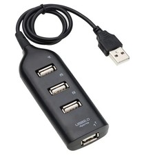 USB 2.0 4 Port Hub Splitter High Speed Multi Expander Adapter for PC Device picture