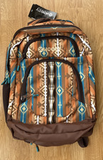 Hooey OX Backpack Brown Aztec 40L Large Travel School Hiking Bag NWT Rain Cover picture