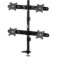 Amer Mounts AMR4P: Quad Monitor Mount -  up to 4/Four 24