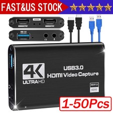 4K Audio Video Capture Card USB 3.0 HDMI Video Capture Device HD Recording Lot picture