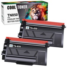 2 Pack HY Toner Cartridge for Brother TN850 TN820 TN-850 MFC-L6700DW HL-L6200DW picture