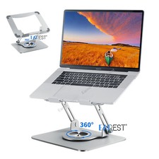360° Adjustable Laptop Stand Desk Holder Portable Computer Riser up to 17.3” picture