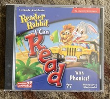 Reader Rabbit I Can Read With Phonics Slightly Used Ages 5-8 Windows -Mac picture