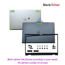 New Back Cover / Bezel / Hinge For Dell Inspiron 15 3530 3520 3511 Black/Silver picture