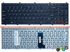 New for Gigabyte P15 P15FV5 P15F V5 Laptop Keyboard US Non-Backlit with Frame picture