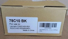 78C10 78C10K0 Black Toner Cartridge Replacement for Lexmark CS421 CS421dn CS521 picture