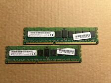 LOT OF 2 8GB MICRON 1RX4 PC3-14900R DDR3-1866 RAM MT18JSF1G72PZ-1G9E1HE ZZ5-4(11 picture