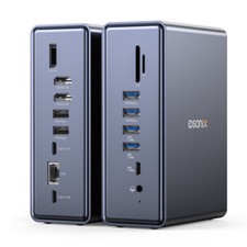 iDsonix USB C Displaylink Docking Station 15 in 1 Triple Display For Mac Window picture