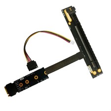 M.2 to PCIe x16 Graphics Card Adapter Cable For M2 NVME GEN4 to PCI-e 4.0 X4 picture