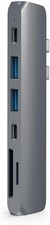 Satechi USB C Hub Adapter, USBC Dongle 7 in 1, USB-C with 4K HDMI for MacBook picture