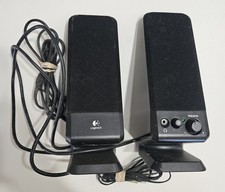 Logitech R-10 S-0152A1 Multimedia Computer Speakers Black Wired 2.0 Channel picture