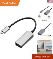 Aluminum Uni-Directional USB-C Source to DisplayPort Display Adapter 4K@60Hz,... picture