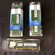 Crucial 2 GB x 2 and 512 MB x 2 and 256 MB x 2 picture