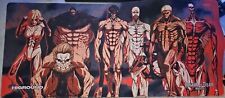 Higround Attack on Titan DESKMAT Used SOLD OUT picture