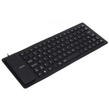 85 Keys Silicone Keyboard Fully Sealed Design Lightweight Portable for PC picture
