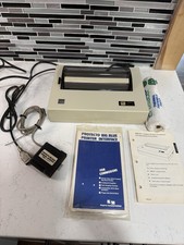 Vintage IBM 5181001 Thermal Printer Commodore 64 Protecto Big Blue Interface picture
