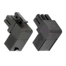 Cablecy 2pcs/lot ATX 6Pin Male Female 90 Degree Angled Adapter for Graphics Card picture