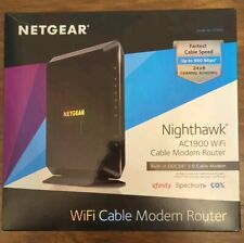 NETGEAR Nighthawk AC1900 DOCSIS 3.0 Cable Modem + WiFi Router C7000 NEW Open Box picture
