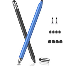 MEKO 3 in 1 Stylus Pens for Touch Screens, High Sensitivity & Black/Blue  picture