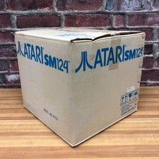 Atari ST SM124 Monchrome CRT Computer Monitor for Mega/ST Computers (WORKS) picture