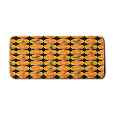 Ambesonne Orange Rectangle Non-Slip Mousepad, 35
