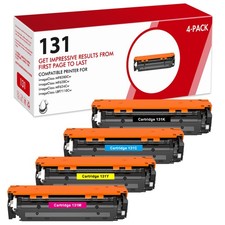4PK CRG131 Toner Set For Canon 131 Toenr ImageCLASS MF8280Cw MF624Cw MFC628Cw picture