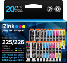 Compatible Ink Cartridges for Canon PGI-225 CLI-226 for 225 226 Ink | PGI225 CLI picture