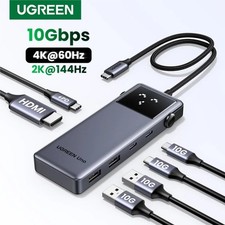 UGREEN USB C Hub 6-in-1 4K60Hz PD100W 10Gbps USB 3.2 Adapter for MacBook Pro picture