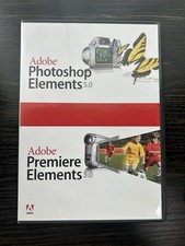 Adobe Photoshop Elements 5.0 PC CD-ROM Software w Serial Number Fast Free picture