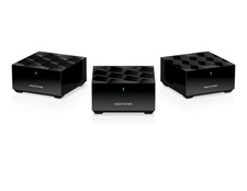 NETGEAR Nighthawk Advanced AX1800 Router with 2 Satellite Extenders WiFi 6 Sys picture