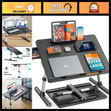 X-Large Adjustable Laptop Lap Desk for Bed, Portable Workstation, Study Table picture